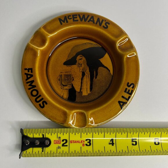 1930's William McEwan & Co Famous Ales Minton's England Ceramic Ashtray - Picture 5 of 5